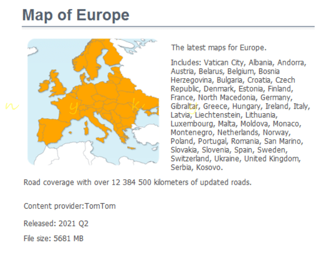 iGO 2021 World maps