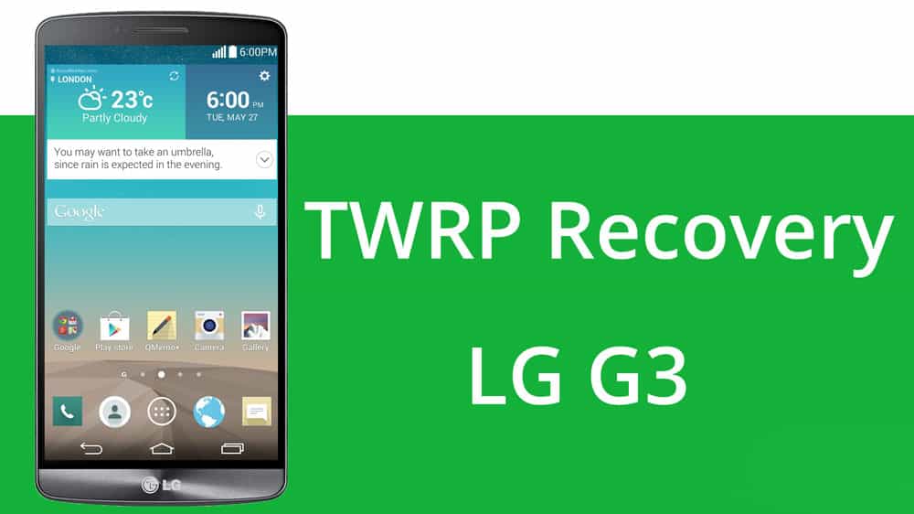 How to Install CWM or TWRP Recovery on LG G3