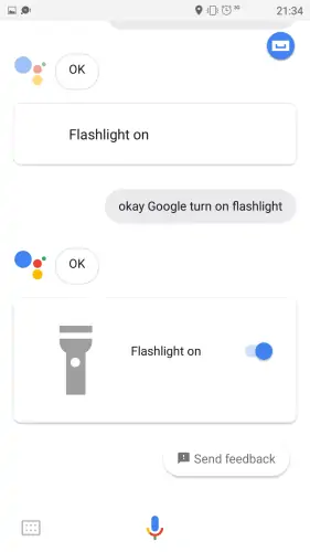 Flashlight Feature3 | | How to turn on flashlight mode