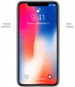 iphone x tech spec side buttons 1 | | How to turn on flashlight mode