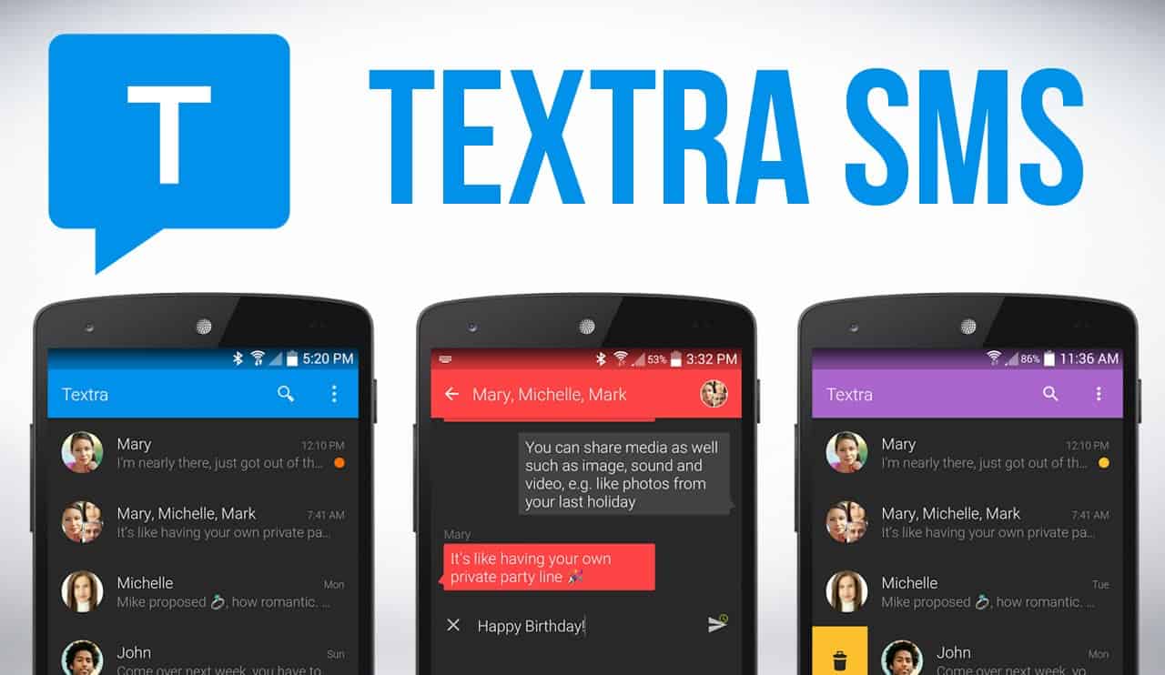 Textra SMS app