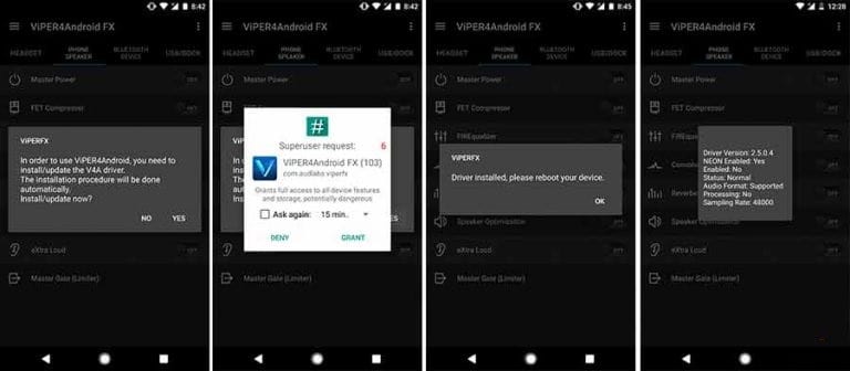 ViPER4Android on Nougat Driver Installation | | Install ViPER4Android on Android Nougat 7.0 & 7.1 , Oreo 8.0 & 8.1