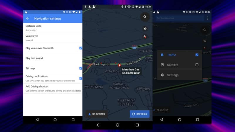 How to use dark mode on Google Maps