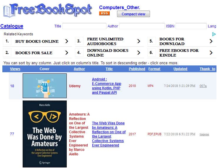 freebookspot | | Top 10 Best Websites To Download Free eBooks