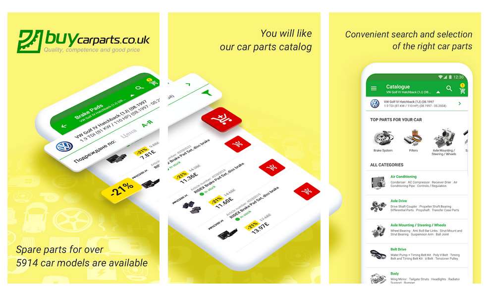 buycarparts | | Top 3 Apps for Finding and Buying Car Parts