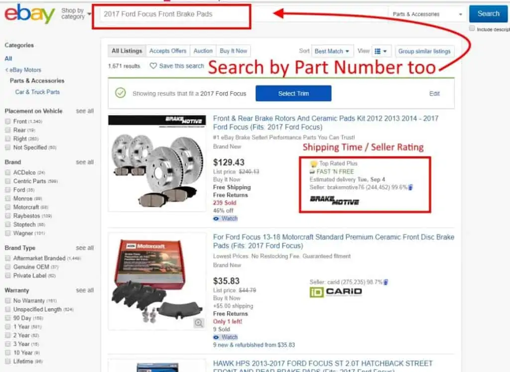 ebay buy car parts | | Top 3 Apps for Finding and Buying Car Parts