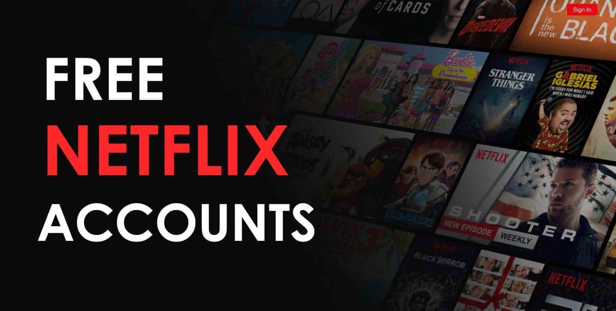 Free Premium Netflix Accounts & Passwords 2019