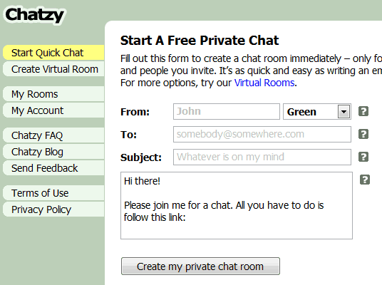 chatzy1 | | Chatzy - free private chat service - Chatzy review