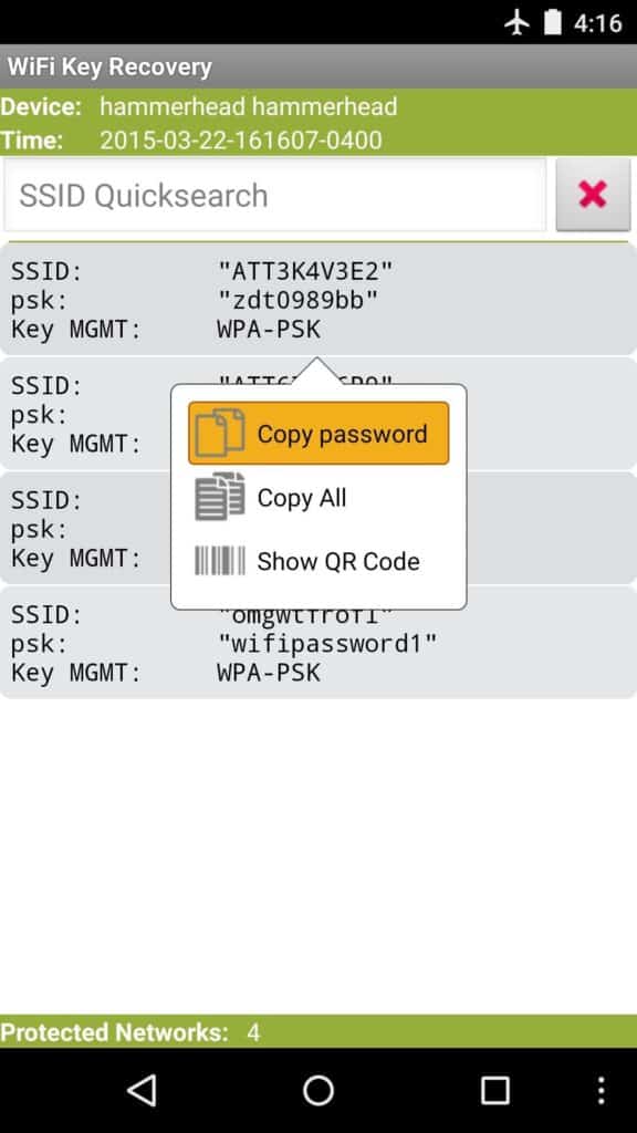 see passwords for wi fi networks youve connected your android device.w1456 4 | | How do you see a saved Wi-Fi password on Android