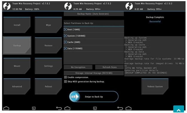 How you can take Backup in TWRP recovery mode | | How to Install TWRP