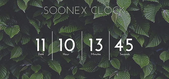 Soonex Rainmeter Skins