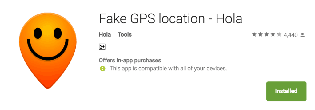 Fake GPS Location Hola