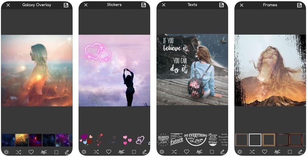 overlay photo app