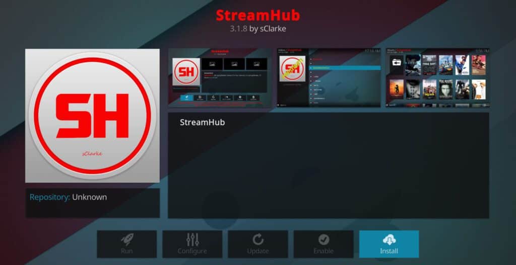 Stream Hub Kodi Addon