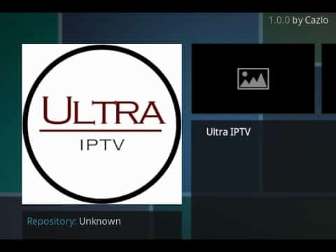 Ultra IPTV addon