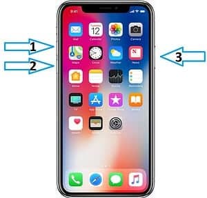 iPhone X Hard Reset