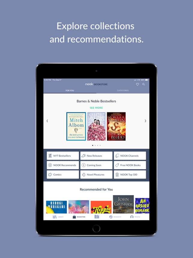 nook | | Best Ebook Reader Apps for Android and iOS