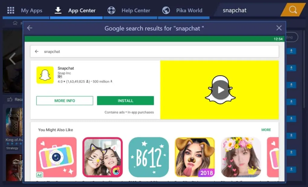 Bluestacks Snapchat – Best Android Emulator For Snapchat