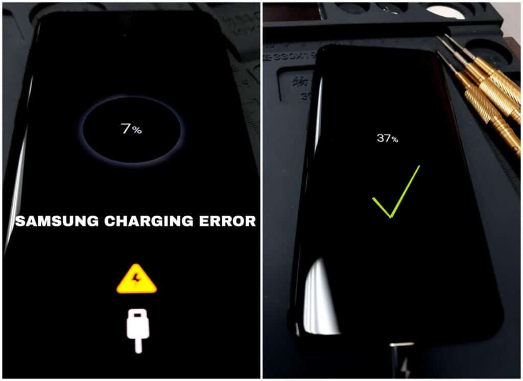 Galaxy S9 charging issues