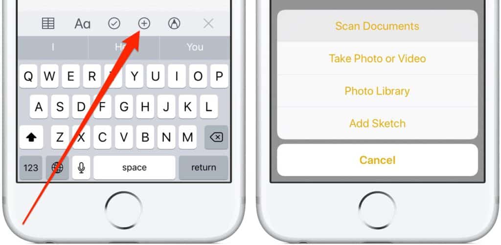 How to Notes scan documents iPhone | | How to scan documents with the Notes app?