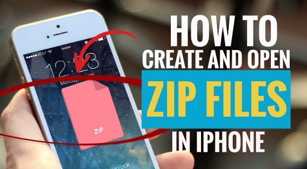 How to open ZIP on iPhone step by step