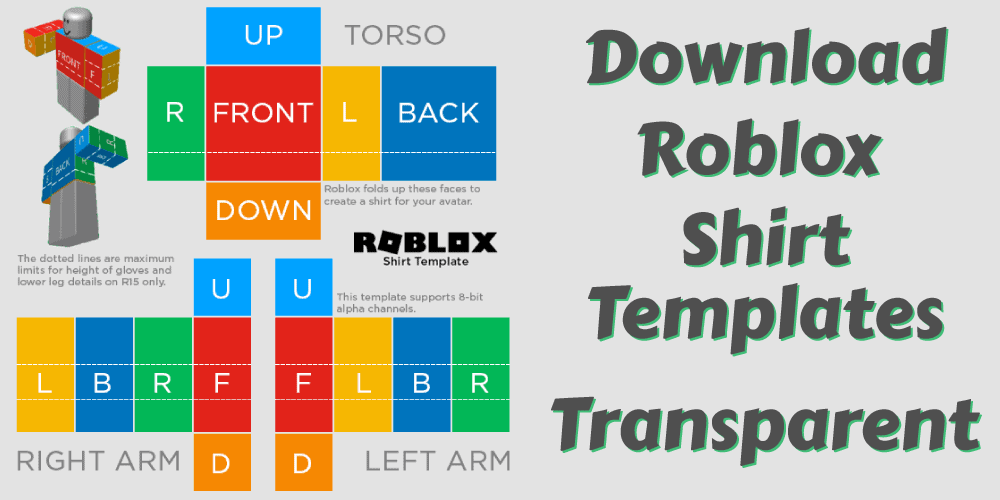 Transparent Roblox Shirt Template