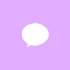 Messages Icon Aesthetic Purple 2 822164 | | Best Messages Icon Aesthetic for iOS
