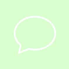 messages icon aesthetic green 6 6527421 | | Best Messages Icon Aesthetic for iOS