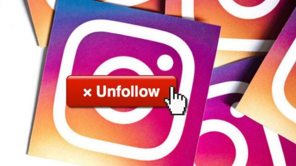 Unfollow on Instagram