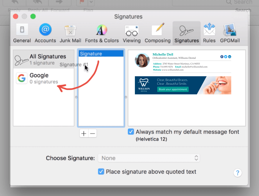 How to Add a Fancy Email Signature on Mac