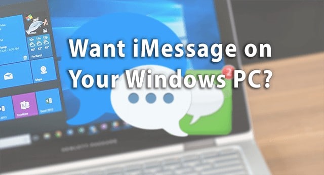 Access iMessage on a PC