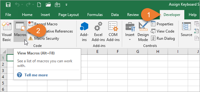 Macro Shortcut Conflicts