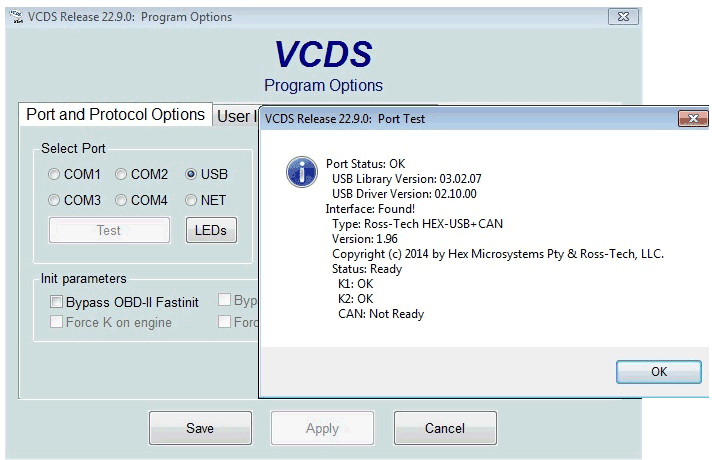 VCDS 22