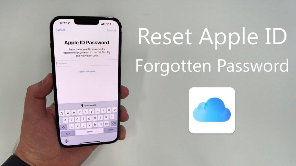 Apple iForgot page