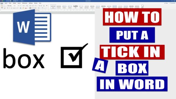 How to Check a Box in Word