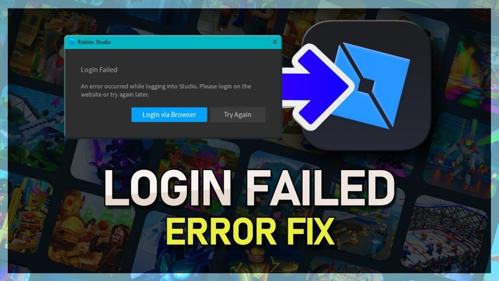 Roblox Studio Login Error