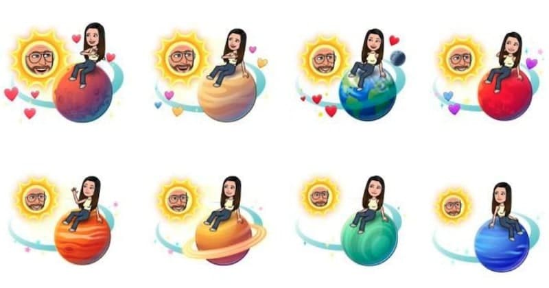 Snapchat Planets