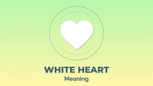 White Heart emoji mean
