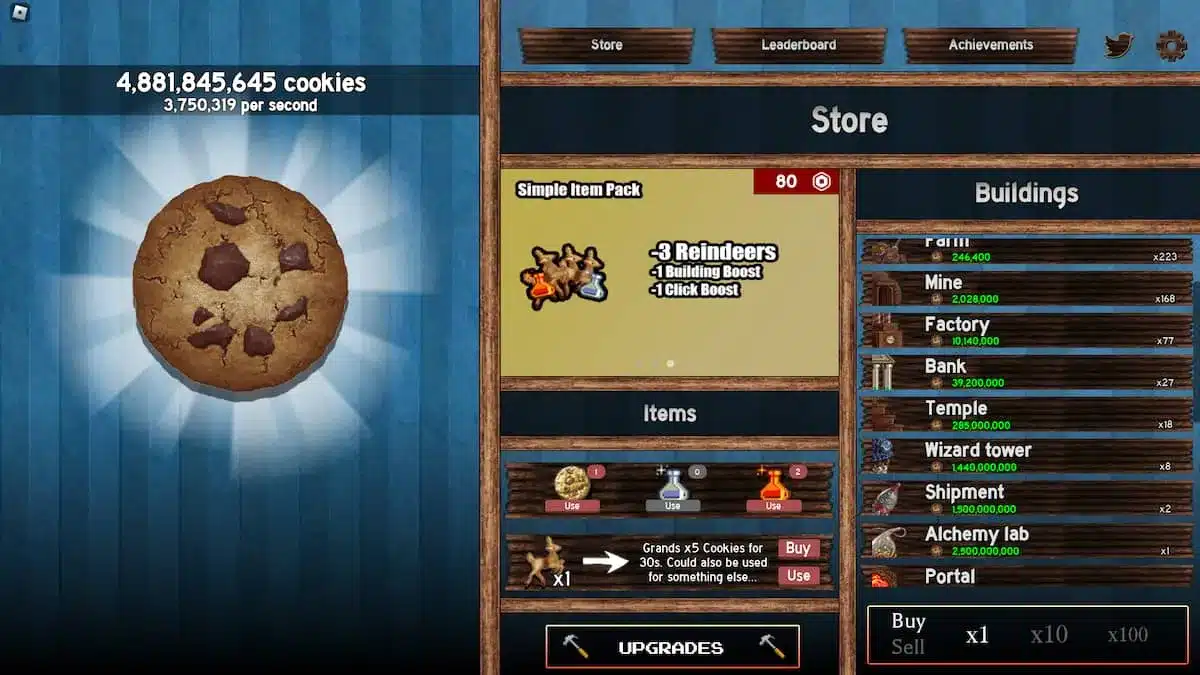cookie clicker