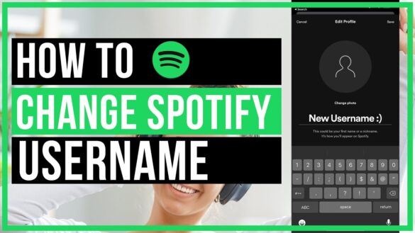 how to change spotify username