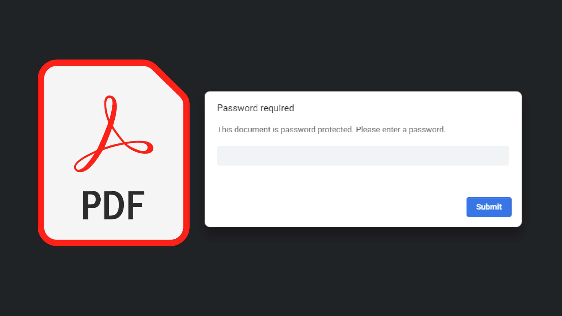 how to remove password from pdf