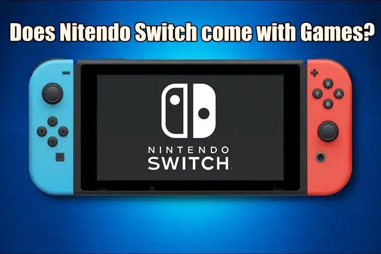 does nintendo switch come with games