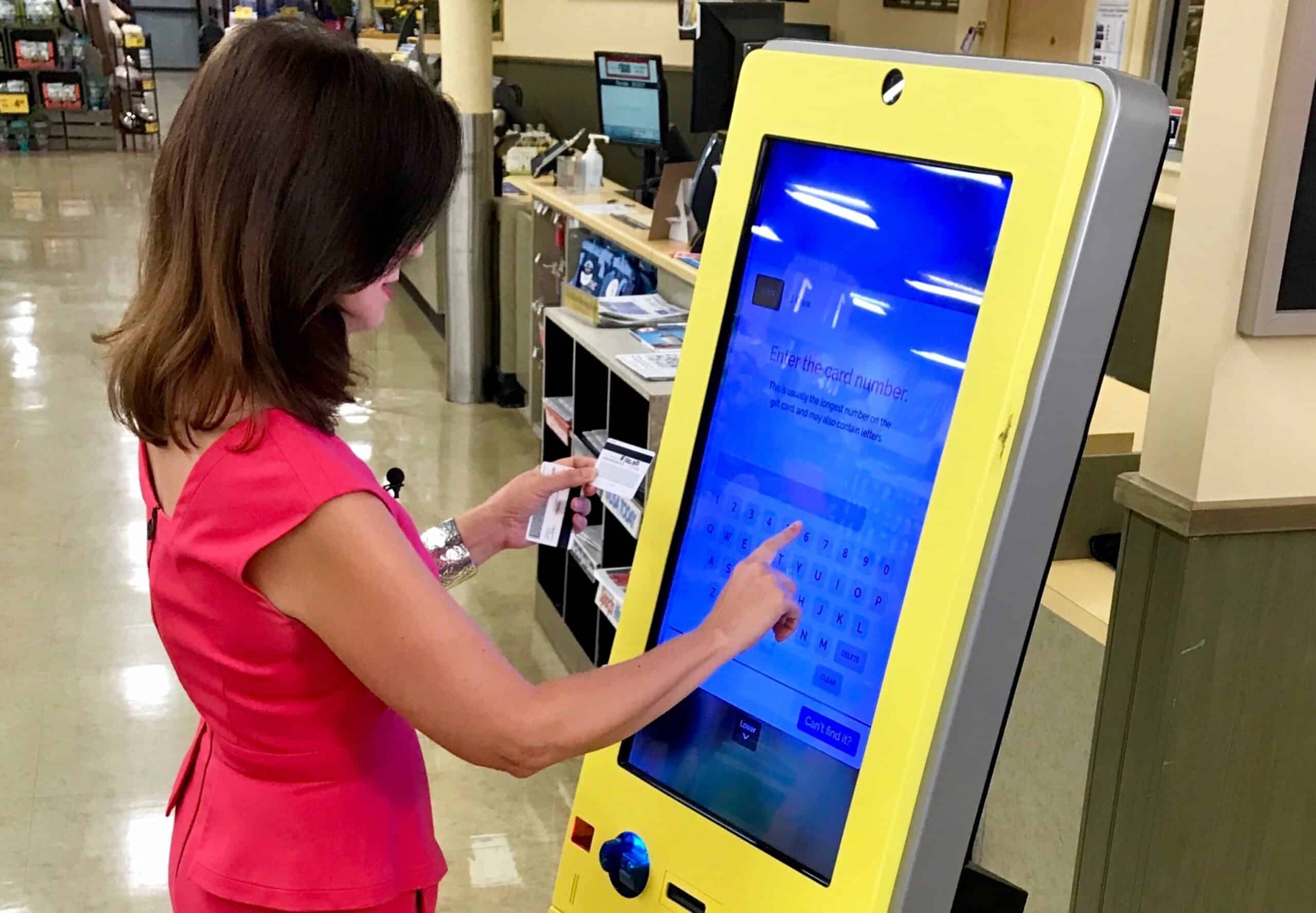 gift card exchange kiosk