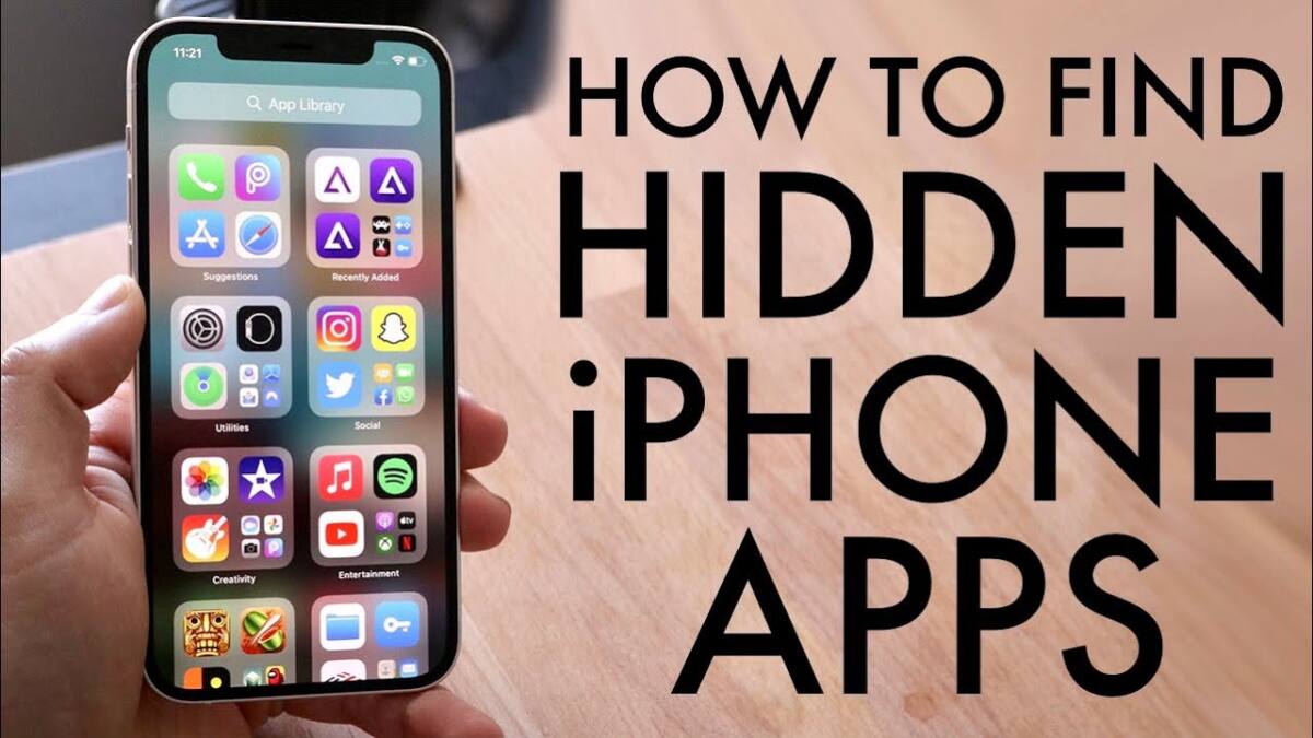 How to open hidden apps on iPhone