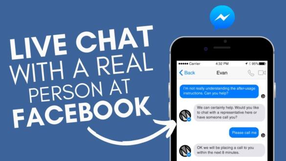 how to contact facebook support live chat