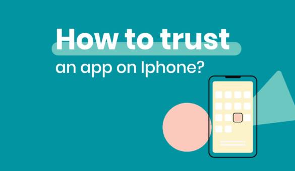 how to trust an app on iphone