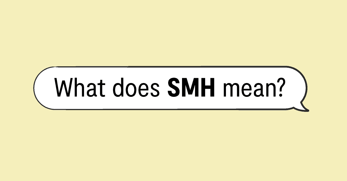 what does smh mean