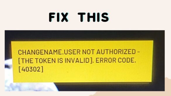 ww3 error code 40302