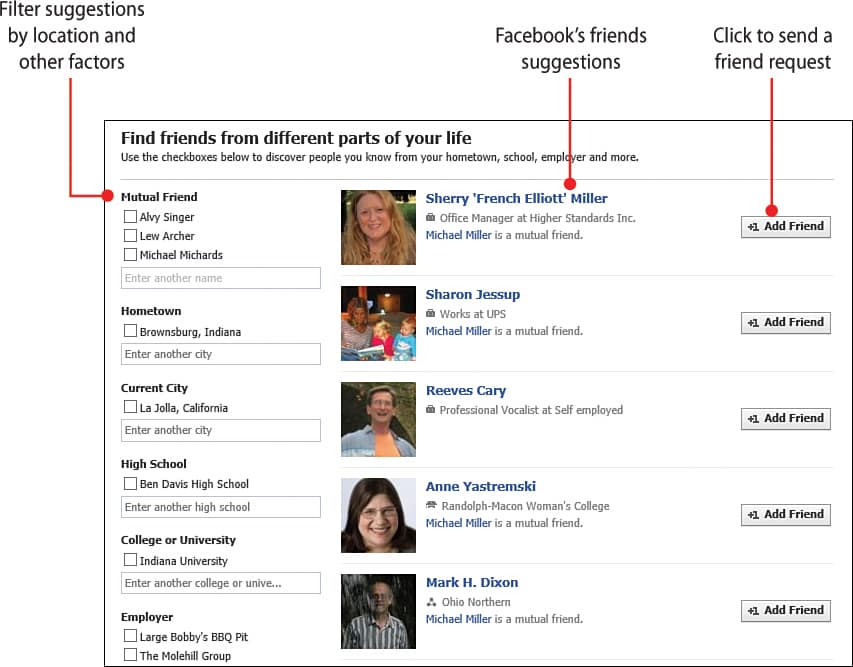 Identifying Your Facebook Mutual Friends