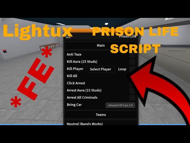 Prison Life Script